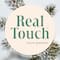 6ft. Unlit Real Touch™️ Noble Pine Artificial Potted Christmas Tree in Green Pot